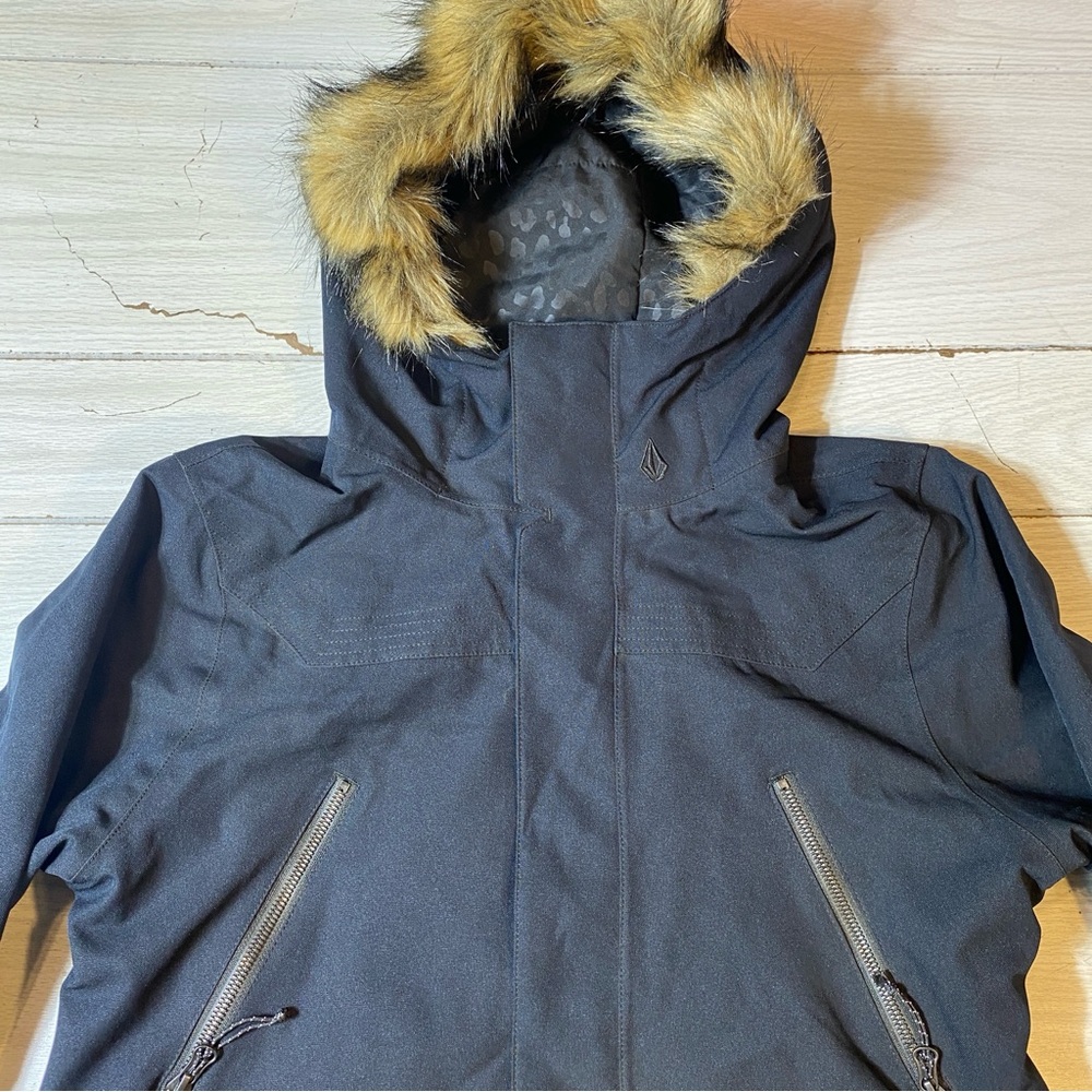 Volcom Shadow Insulated Ski Snowboard Outdoors Jacket - Women's Size L NWOT - Picture 5 of 13